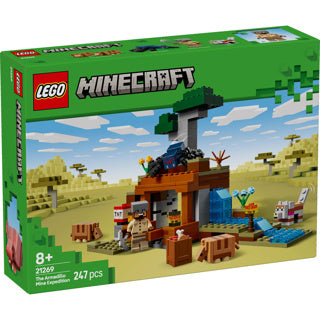 LEGO Minecraft 21269 The Surfs animals at the mine