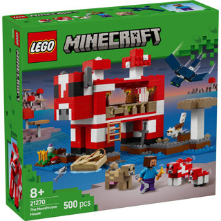 Lego Minecraft 21270 HET Mooshroom House