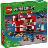 Lego Minecraft 21270 HET Mooshroom House