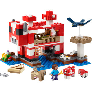 Lego Minecraft 21270 HET Mooshroom House