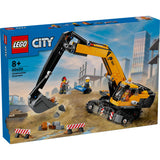 Lego City 60420 Yellow excavator