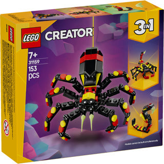 Creatore Lego 31159 Animali selvatici: Spider eccitante