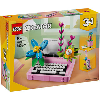 Lego Creator 31169 Typomachine mat Blummen