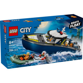 LEGO 60456 City Police Pursuit med politibåt