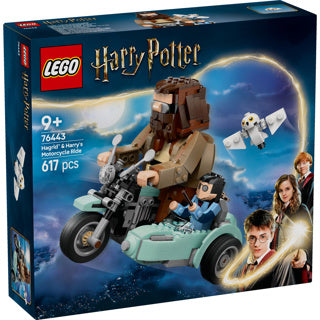 Lego 76443 Harry Potter Hagrid og Harrys tur på motorcyklen