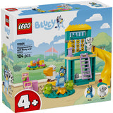 Lego duplo 11201 bluey en chloe in de speeltuin