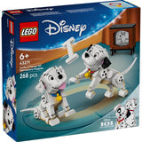 Lego 43271 Disney classique Lucky et Penny des 101 Dalmatiens