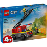 LEGO City Fire brigade ladder car with figures - 60463