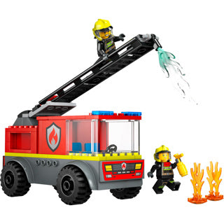 LEGO City Fire brigade ladder car with figures - 60463