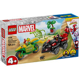 Lego Spidey 11198 Spinne und Elektro-Verfolgungsjagd mit Dinosaurierfahrzeugen