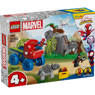 Lego Spidey 11199 Team Spidey Rescue Mission With Dinotruck