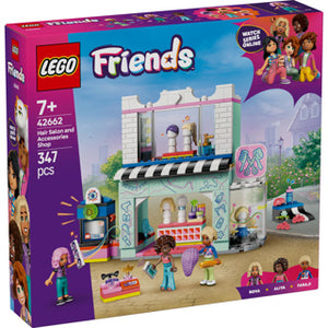 Negozio di parrucchiere e accessori Lego Friends 42662