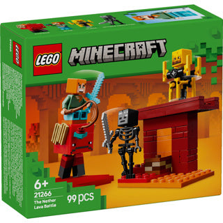 LEGO Minecraft 21266 Lava jahanje v Nether