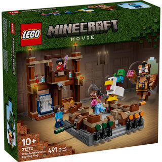 LEGO 21272 Minecraft de Arena v Boslandhuis