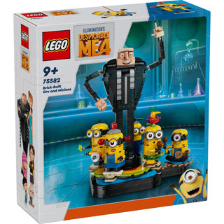 Lego Despicable Me 75582 Buildable Gru and Minions