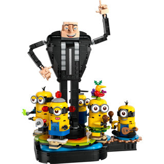 Lego Despicable Me 75582 Buildable Gru and Minions