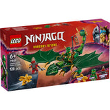 Lego 71829 ninjago lloyds green forest dragon