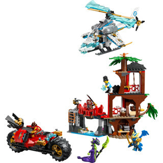 Lego ninjago 71857 ninjavoertuigen bij de boomhut