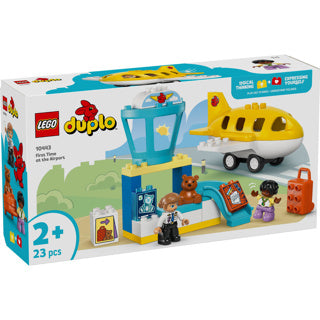 Lego 10443 Duplo Town for the first time at the airport