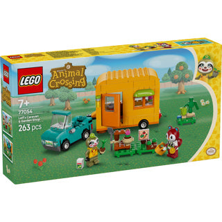 Lego Animal Crossing 77054 Leifs Caravan a Tuinwinkel
