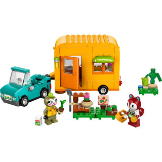 Lego Animal Crossing 77054 Leifs Caravan a Tuinwinkel