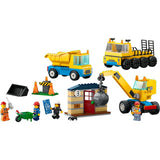 Lego 60391 City Kiepwagen, Bouwtruck in Change Crane