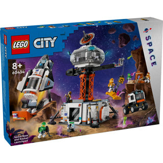 LEGO LEGO CITY 60434 RUTTH BASIS AND RAKETET LABRICS PLATTFORM