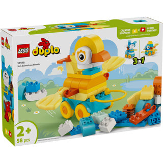 Lego Duplo 10448 3-in-1 Animals on Wheels Toddler Toy
