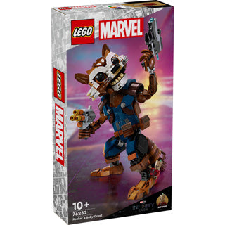Lego Lego Super Heroes 76282 Rocket and Baby Large