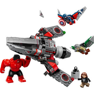 Lego Marvel 7692 Captain America Vs. Red Hulk Duell