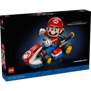 Lego super mario 72037 mario kart mario and standard kart