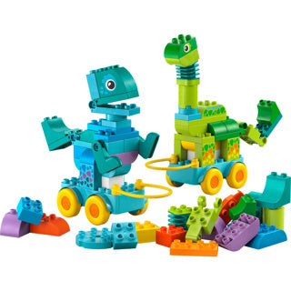 Lego 10451 Duplo Town 3-i-1 dinosaurer på hjul