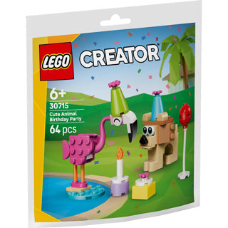 Lego 30715 bag schattige dierenverjaardag | 10 stuks