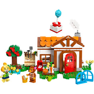 Lego Animal Crossing 77049 Isabelle sur les visiteurs