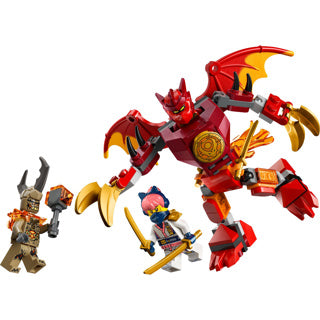 Lego ninjago 71851 kai's drakenmecha strijdpakket | 2 stuks