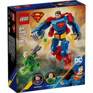 LEGO 76302 Super Heroes DC Superman Mecha mot Lex Luthor
