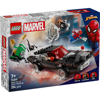 Lego Superhelden 76309 Spider-Man vs. Venoms Oldtimer