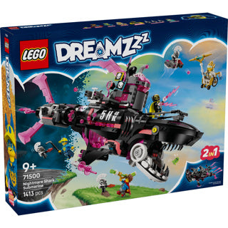 LEGO 71500 Dreamzzz Nightmare Shark -Ondee