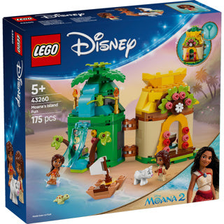Lego Disney Princess 43260 L'isola dei giochi di Vaiana