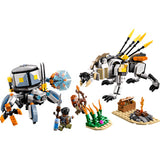 Lego horizon 77037 aloy og varl vs shell walker og sagtann