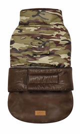 Casaco Croci Dog acolchoado bois