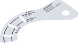 Shimano adjustment gauge for rd-r9250 rd-r8150