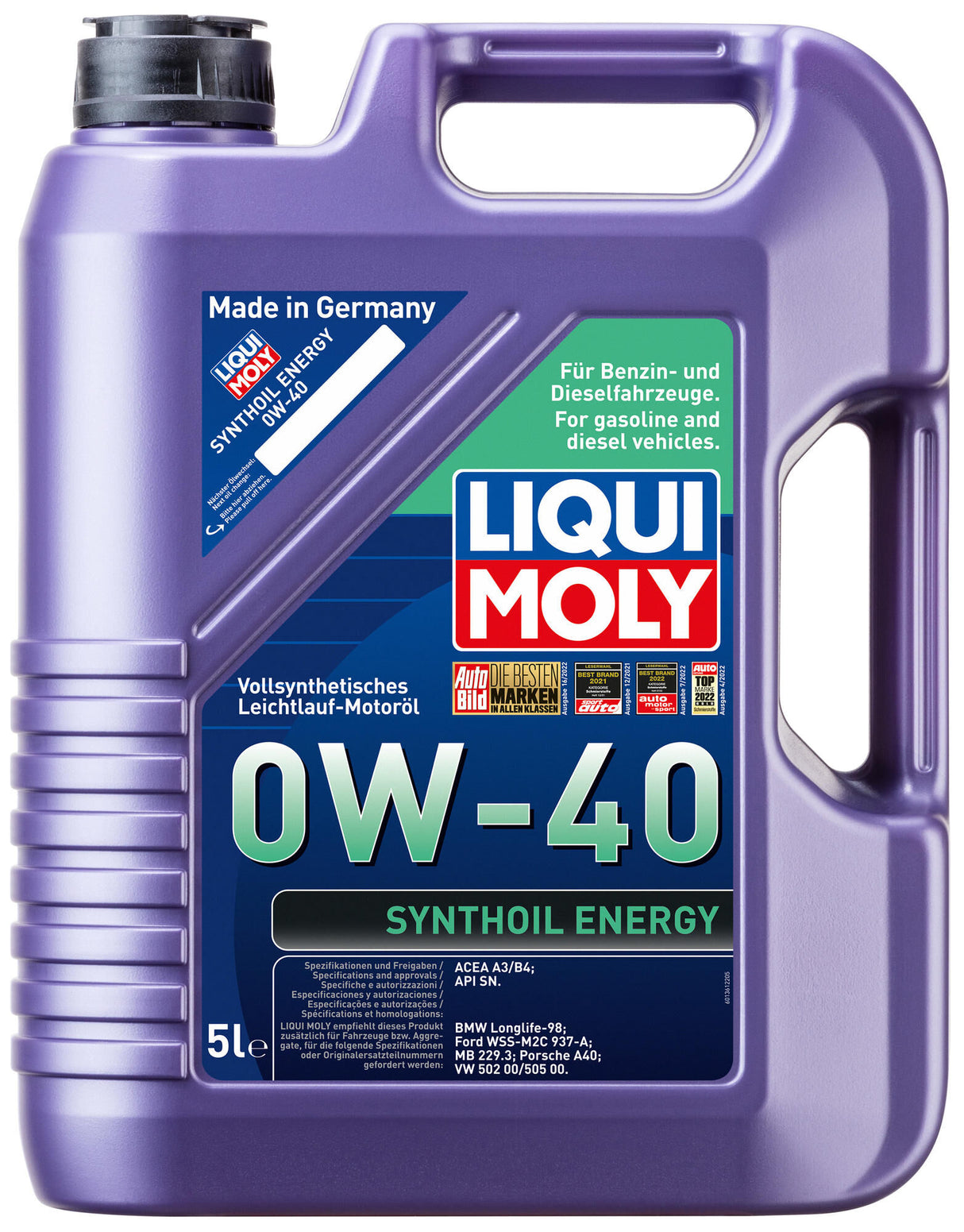 Liqui moly synthoil energy motorolie