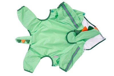 Fofos Raincoat dinosaur green