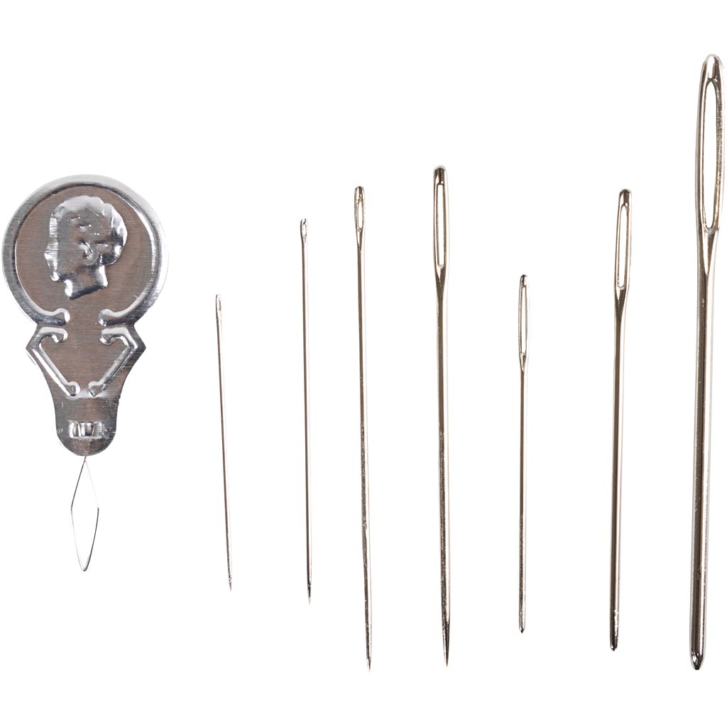 Creativ company set naalden, l: 3,8-7 cm, 1 doos