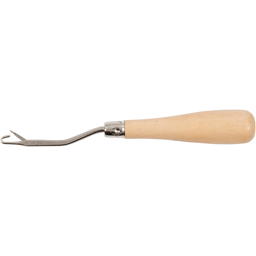 Creativ company smyrna crochet hook, l: 15.5 cm, 1 piece