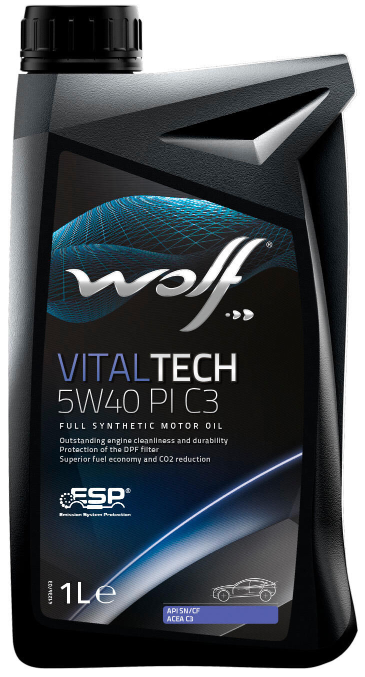 Wolf motorolie vitaltech pi c3 .