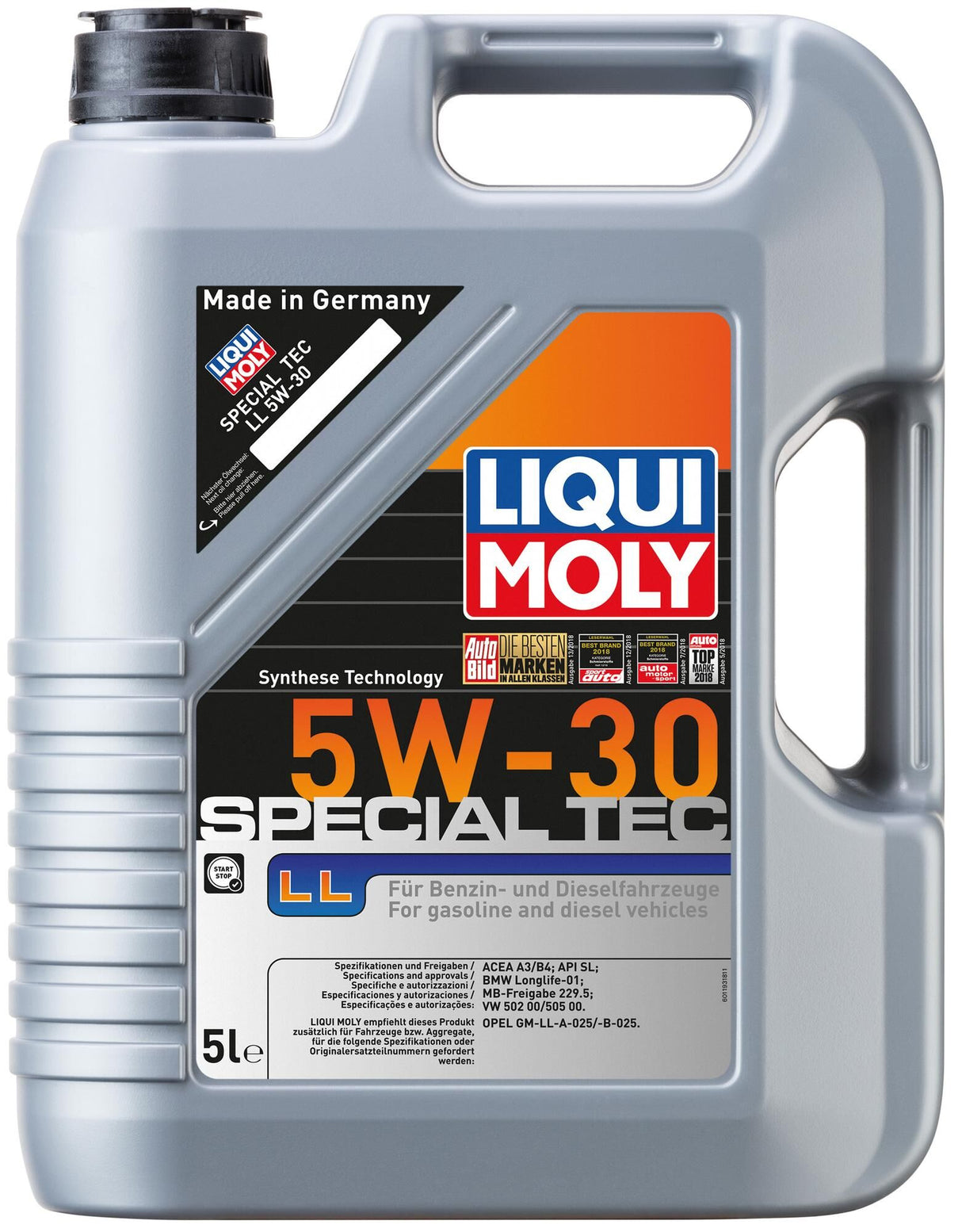 Liqui moly motorolie special tec ll .