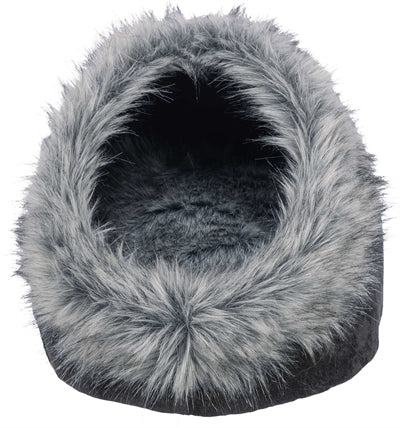 Trixie Cat Basket Iglo Yelina Nero Grigio