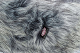Trixie dog basket yelina black gray